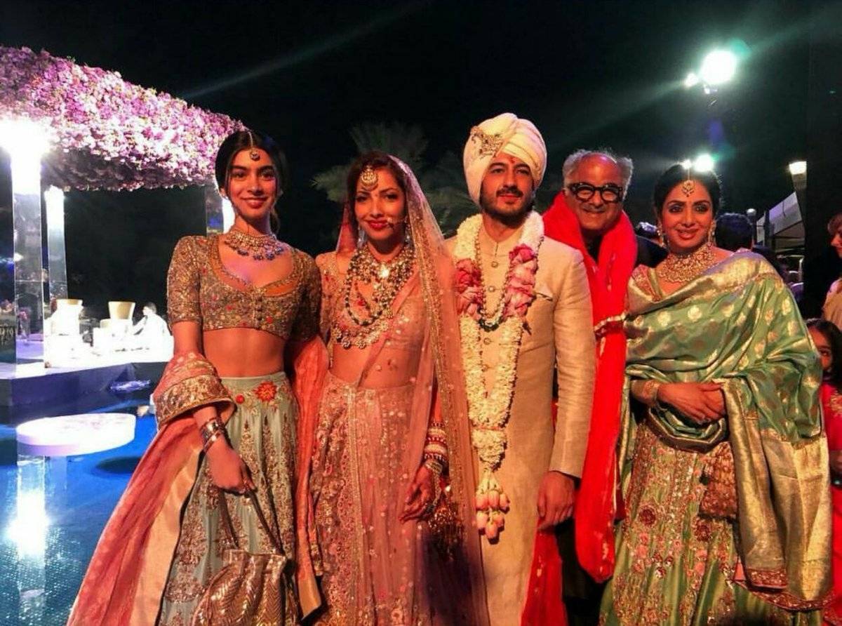 Sridevi Dressed Up Like a Queen -Last Video and Picture!