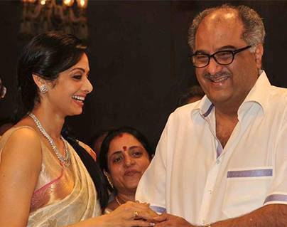 Sridevi tied rakhi to boney kapoor