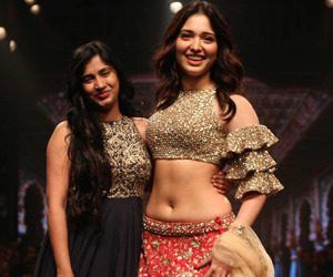 Tamannah-Bhatia,-Kajal-Aggarwal---Lakme-Fashion-Week-Photos-Stills