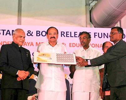 Venkaiah naidu releases Stamp on producer B. Nagi Reddy