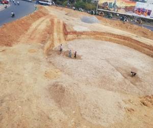 Vijayawada Dharmachakra Project Photos Images