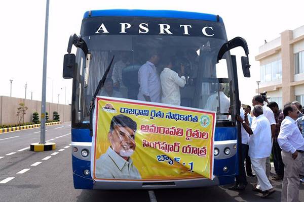 amaravati farmers singapore trip-