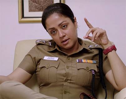 police Complaint register on joythika for Naachiyaar movie dialogues