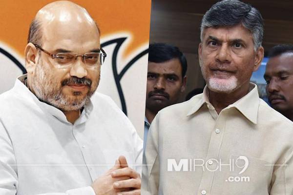 Amit Shah -Chandrababu