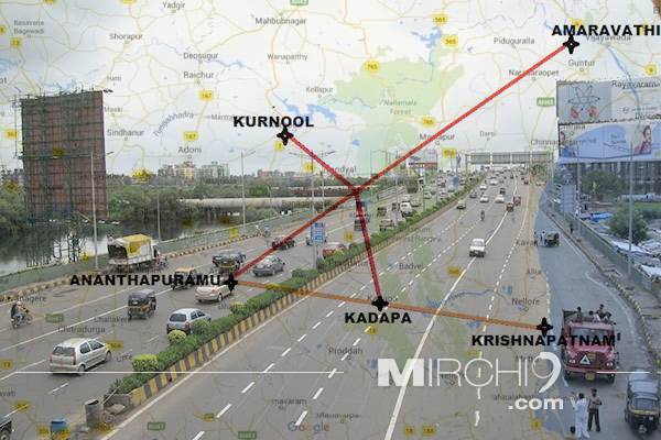 Angry Center Stalls Amaravati - Anantapur Express Highway Project of Andhra Pradesh