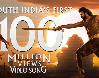 Baahubali 2 Saahore Song 100 million views-
