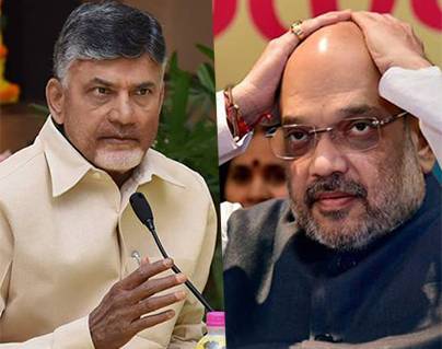 Chandrababu Naidu Goes Offensive Directly on Amit Shah