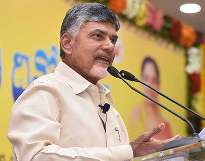 Chandrababu naidu questions BJP government