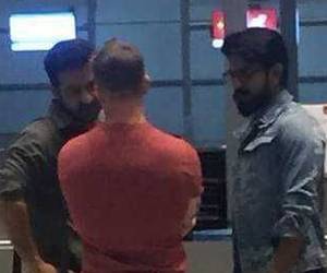 NTR, Ram Charan Leave To The US Pushing Shoots