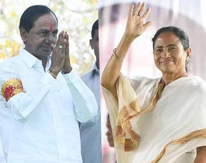KCR - Mamata Banerjee