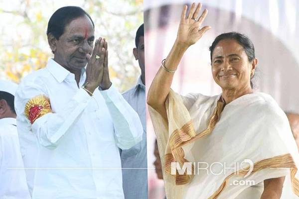 KCR - Mamata Banerjee