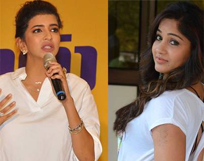 Madhavi Latha Dares Laksmi Manchu?