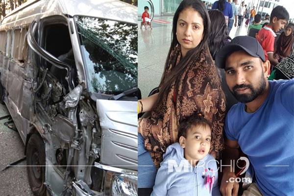 Mohammed Shami injured in car accident