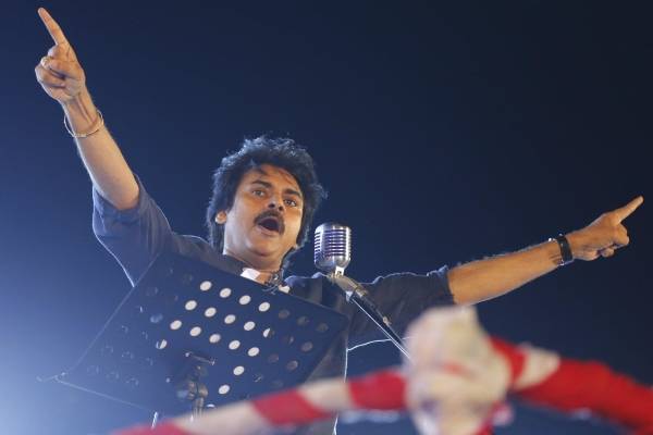 Pawan Kalyan Attacks TDP Jana Sena Party Formation Day Maha Sabha Guntur Photos 