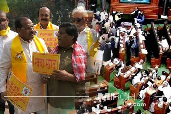 Similar Scenes Followed in Lok Sabha, Adjournment Again!