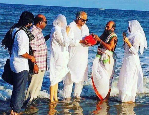 Sridevi Ashes Find Their Way to the Roots