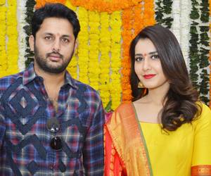 Srinivasa-Kalyanam-Movie-Launch-Photos---Nithiin,-Rashi-Khanna