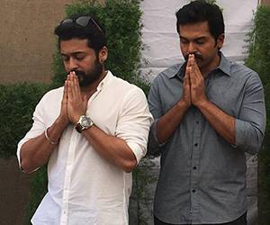 Suriya Launches Karthi New Movie -