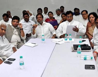 Telangana - Congress Mass Resignation