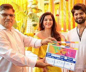 Vijay Deverakonda - Mehreen Kaur Pirzada Movie Launch