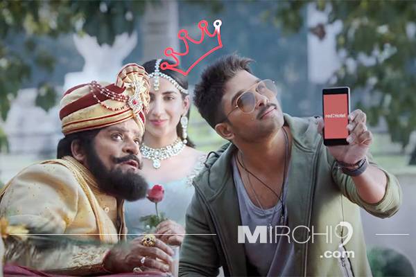 Allu Arjun's Super Hi Red Hotelt Ad in Hindi 