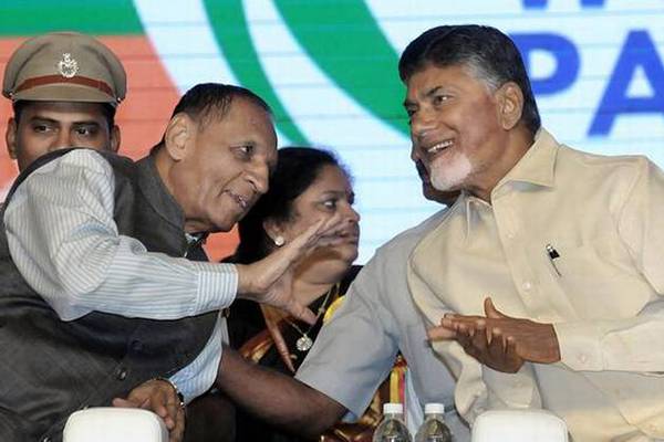 Did Governor Carry Narendra Modi's Message to Chandrababu Naidu?