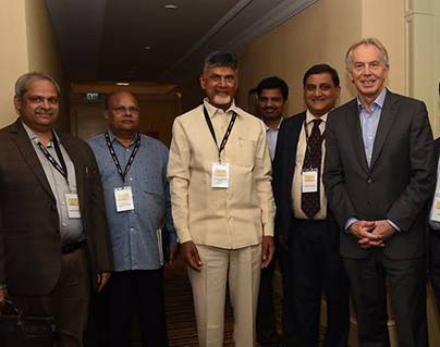 Former Britain Prime Minister Tony Blair Inquires About Navyandhra