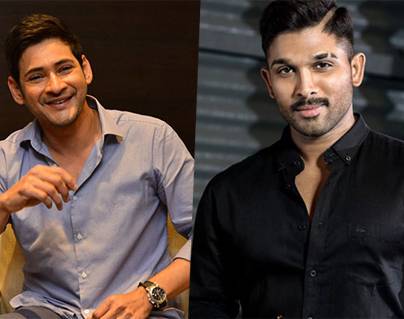 Mahesh Sees Allu Arjun in Happy Space