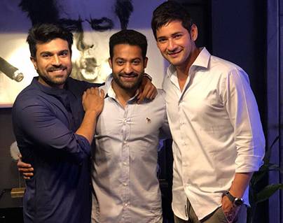 NTR Ram Chara Mahesh Babu Photo Viral-
