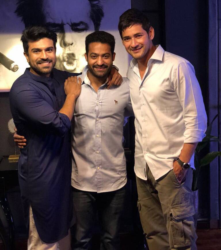 NTR Ram Chara Mahesh Babu Photo Viral-