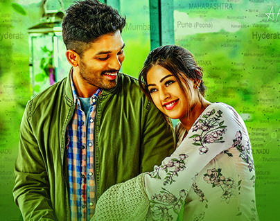 Naa Peru Surya Release Posters