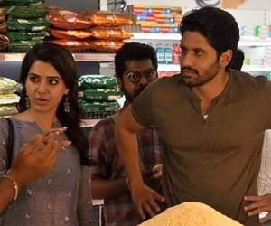 Naga-Chaitanya,-Samantha---Big-Bazaar-TV-commercial-Working-Stills