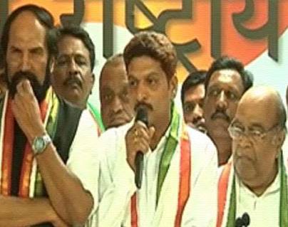 Nagam Janardhan Reddy - Gaddar son surya kira Joins Congress
