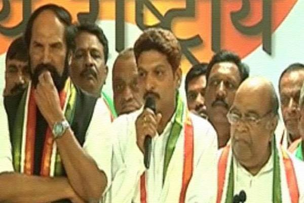 Nagam Janardhan Reddy - Gaddar son surya kira Joins Congress