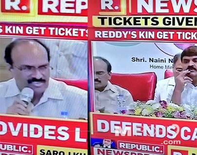 Republic TV Goof UP: GHMC Commissioner Made the Tainted Mining Baron