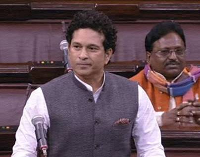 Sachin Tendulkar Smashes Away Criticism on his Rajya Sabha Tenure in Style