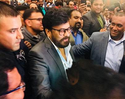 Special Status Heat for Chiranjeevi in the USA