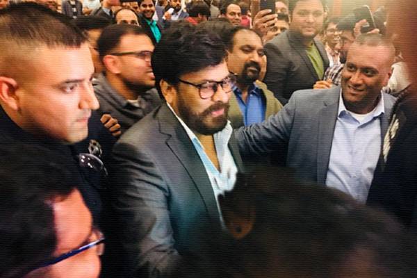 Special Status Heat for Chiranjeevi in the USA