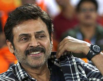 Vennkatesh watches IPL in the stadium