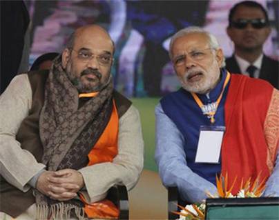 Amit -Shah - Narendra Modi