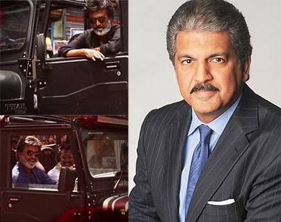Automobile Giant Anand Mahindra Feels Honoured @Kaala Vehicle