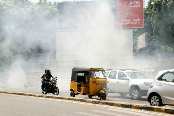 Current Air Pollution Levels in hyderabad not safe