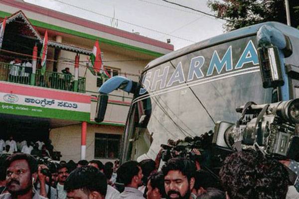 Destination Hyderabad for Congress and JDS MLAs