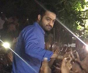 Jr NTR Birthday Celebrations with Fans