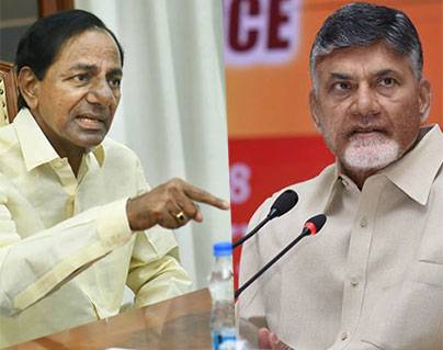 KCR Chandrababu Naidu