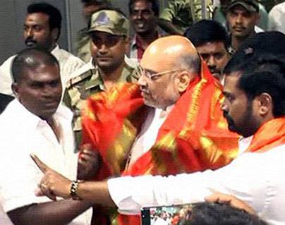 Mute Over The Self Respect of AP, Worried About Amit Shah