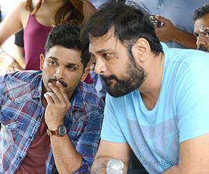 Naa Peru Surya Working Stills