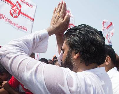 Pawan Kalyan Janasena bus yatra replaced with porata yatra -