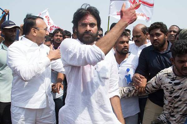 Pawan Kalyan Porata -Yatra Begins