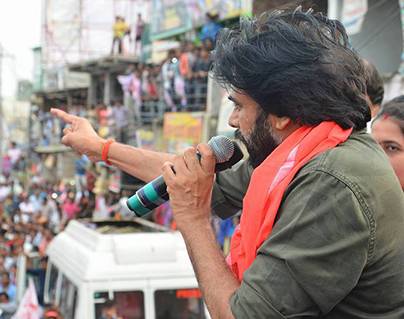 Pawan Kalyan short of security for porata yatra